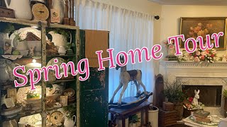 Thrifted Spring Home Tour 🦢🎀🐇#antique #vintage #thrift