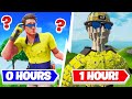 I gave 5 *FORTNITE BUILDERS* 1 Hour to Build me ANYTHING...