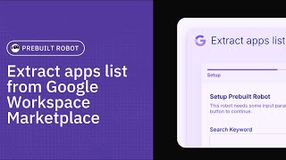 Extract apps list from Google Workspace Marketplace screenshot 3