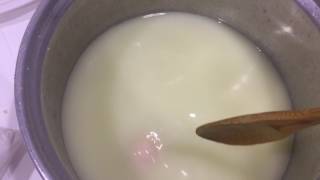 طريقة إعداد جبنة الحلوم ( كعيب ) من حليب البقر الطازج في المنزل