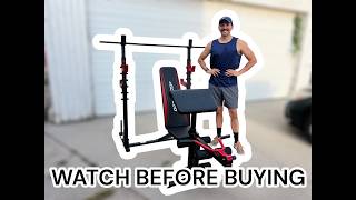 OPPSDECOR 5952 Bench Set Review by Brannen Silva! 900lbs with Squat Rack Preacher Curl Leg Developer