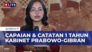 Terbaru! Capaian-Catatan Satu Tahun Pemerintahan Prabowo Gibran Usai Rapat Kabinet | SAPA MALAM