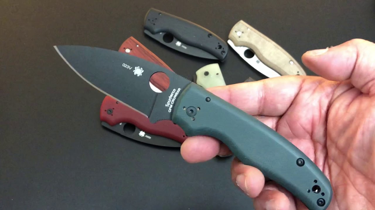 Spyderco Shaman CPM CRUWEAR! Knife Joker Exclusive! The Knife of the