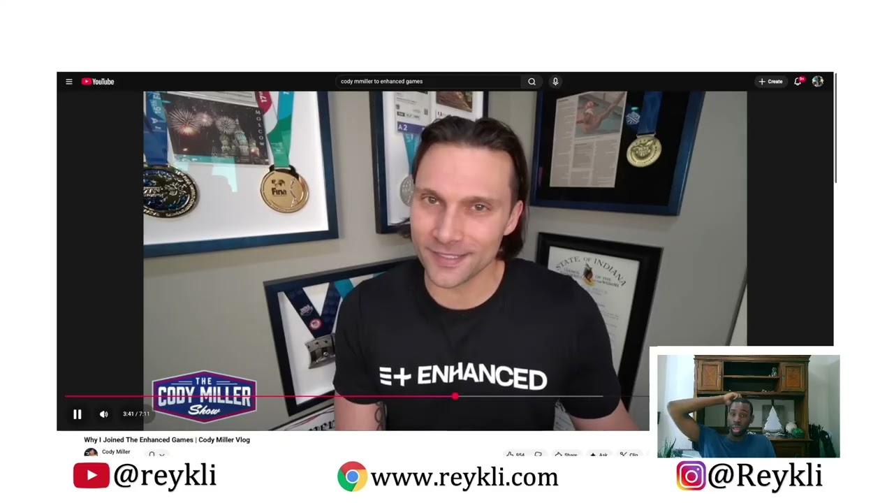 Cody Miller EG Reaction 