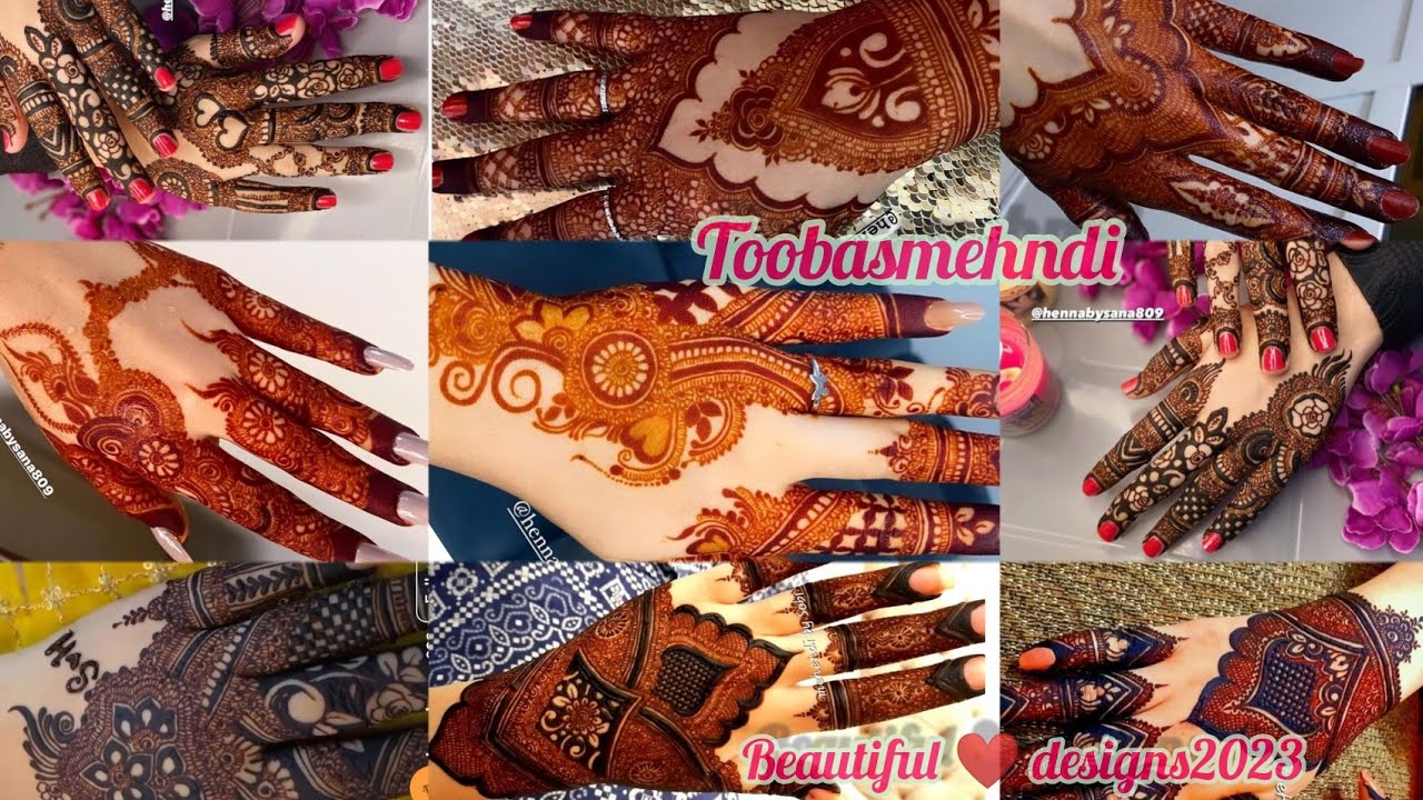 Beautiful mehndi Design #pakistanimehndidesign #newmehndidesign @Toobamehndidesign135