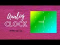 Analog Clock Using HTML CSS JS