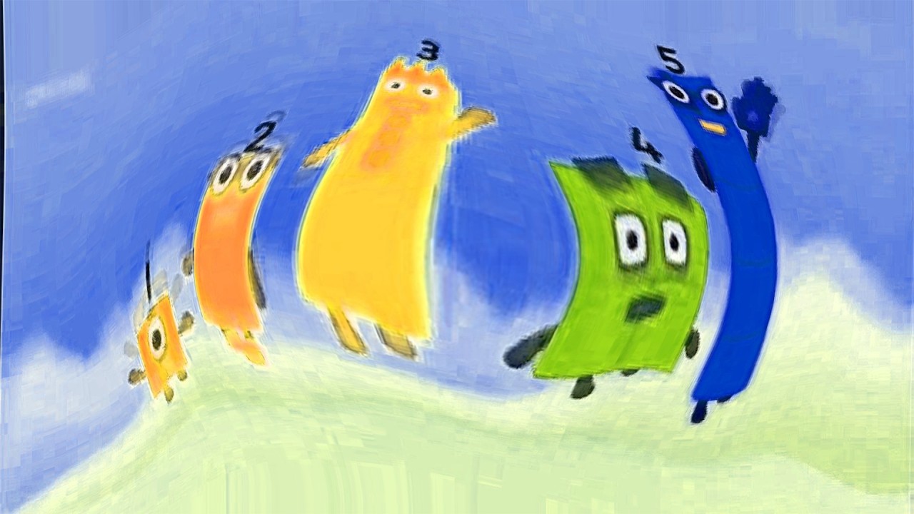 Number Blocks Outro Logo Effects | Sponsored By Klasky Csupo 2001 pt 24