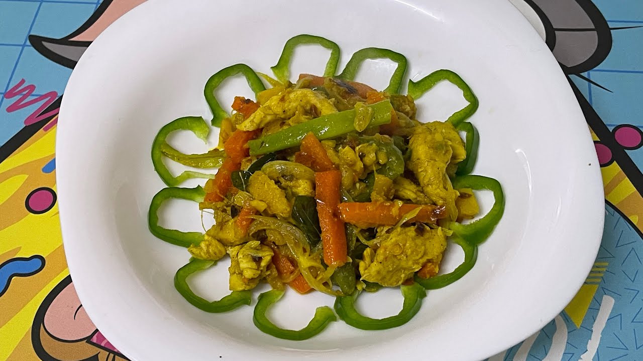 SLICED CHICKEN WITH VEGETABLE // Eima’s Spicy world