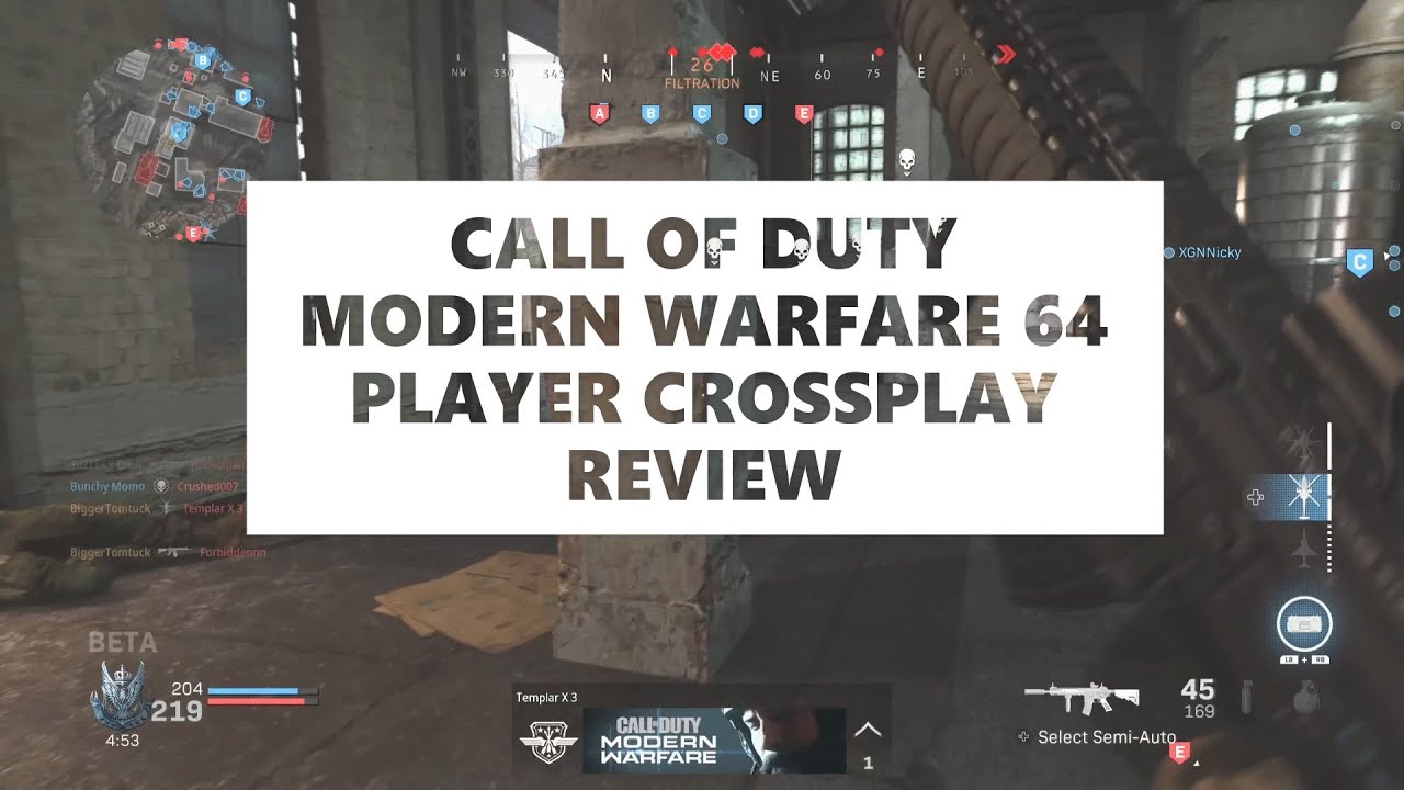CALL OF DUTY MODERN WARFARE MULTIPLAYER-HONEST REVIEW-(GROUNDWAR GAMEPLAY)64 PLAYERS!!