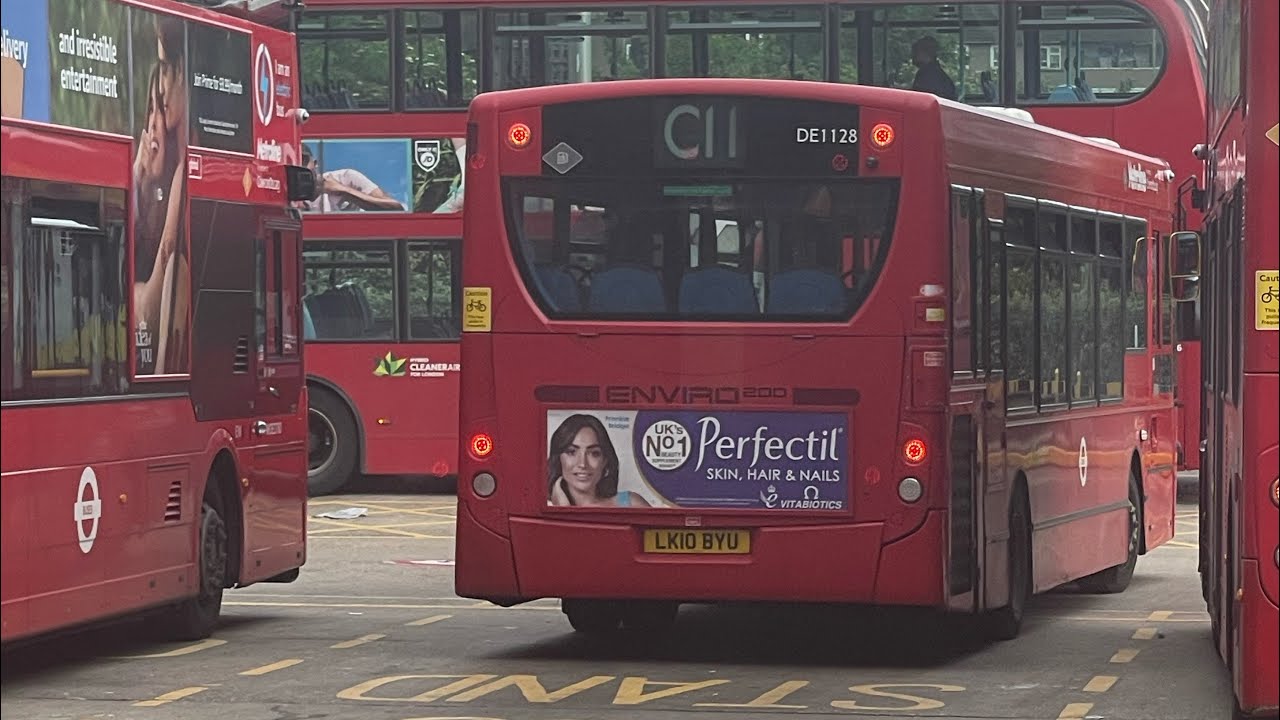 Fast driver:C11 to Brent cross: From Solent Road to Brent Cross Shopping Centre DE1128 LK10BYU