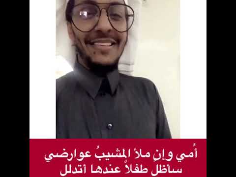 امي وأن ملأ المشيب عوارضي