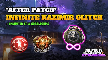 BO7 Zombies: AFTER PATCH Infinite Kazimir Glitch | Unlimited XP & Gobblegums (Still Working!)