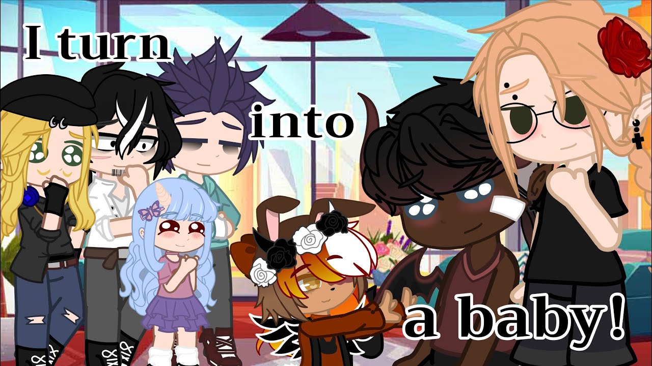 I turn into a baby || Mha || - YouTube