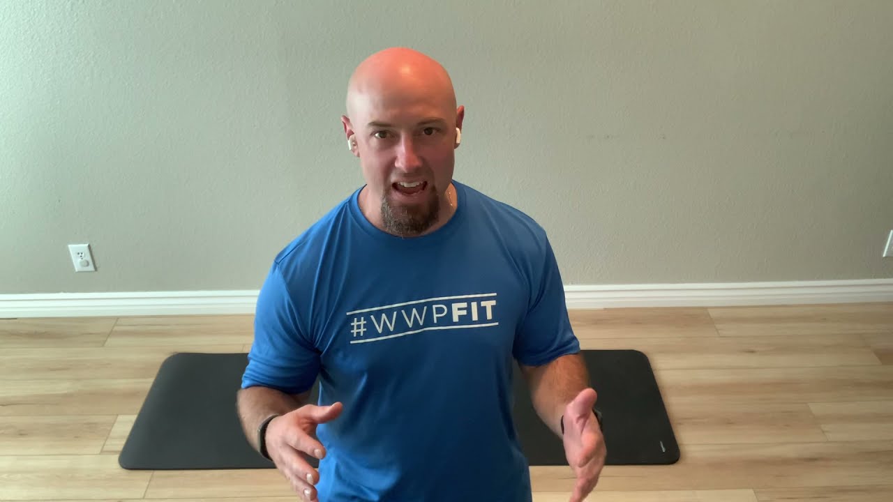 Physical Health and Wellness Workout: Push-Ups