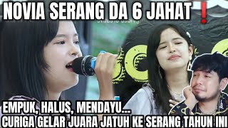 JAHAT❗NOVIA SERANG DA 6 | REACTION