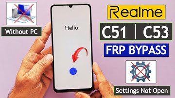 Realme C51 | C53 : Google/Frp Bypass Android 14 Without Pc - Setting Not Open - New Solution 2025