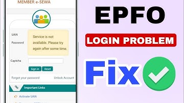 service is not available. please try again after some time. epfo service is not available 
