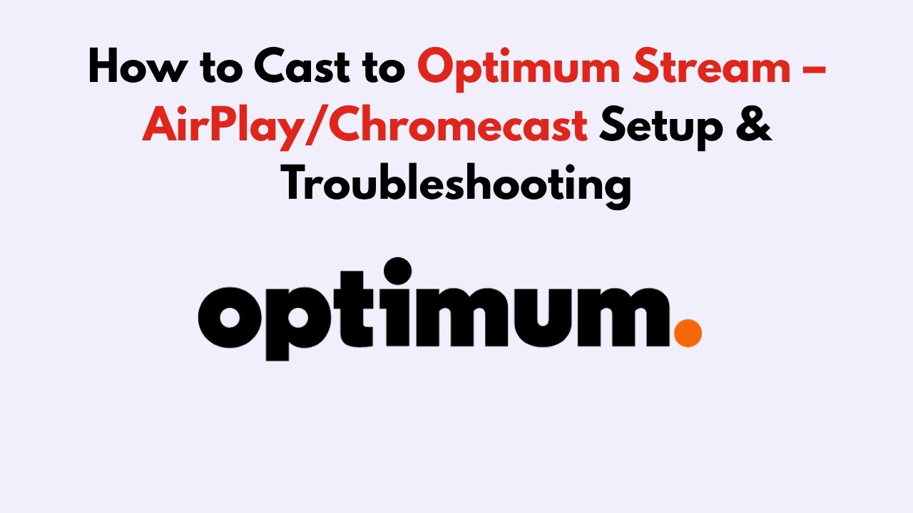 Как настроить оптимальный поток — настройка AirPlay/Chromecast и устранение неполадок