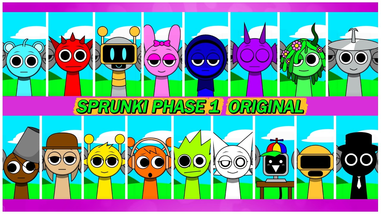 Incridibox Sprunki phae 1 Original #sprunki