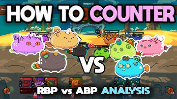 Top rank RBP vs ABP gameplay analysis - Axie infinity