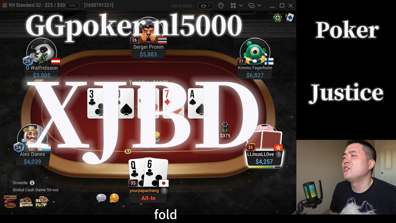 GGPoker NL5000 | 气质玩家瞎打实录集锦 | 随手玩假llinusllove