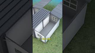كيف يتحول هذا الصندوق الضخم إلى منزل كامل في يوم واحد؟ 🤯🏠
