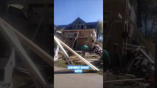 Southwest Detroit's rougher side on a block seeing rehabbed homes
