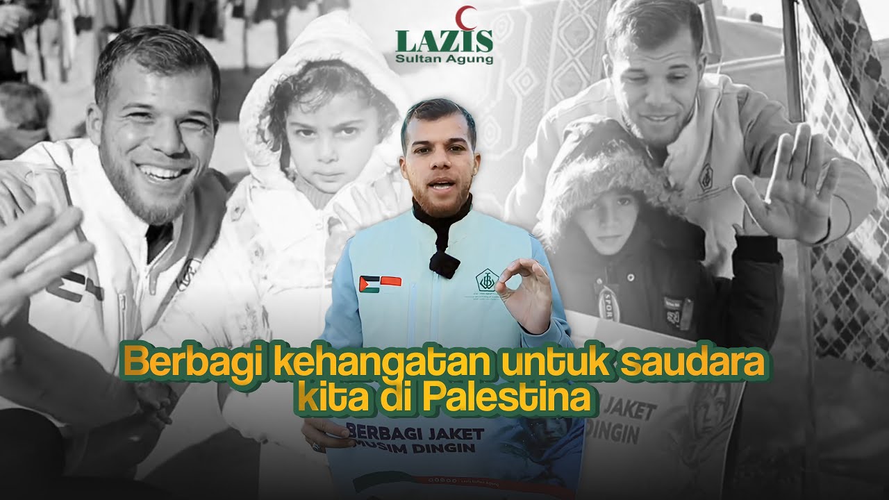 LAZIS Sultan Agung Salurkan Jaket Musim Dingin untuk Palestina