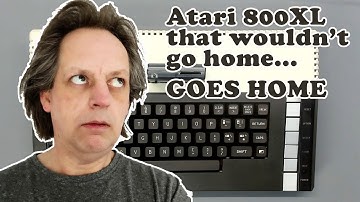 The end of the road for the Atari 800XL