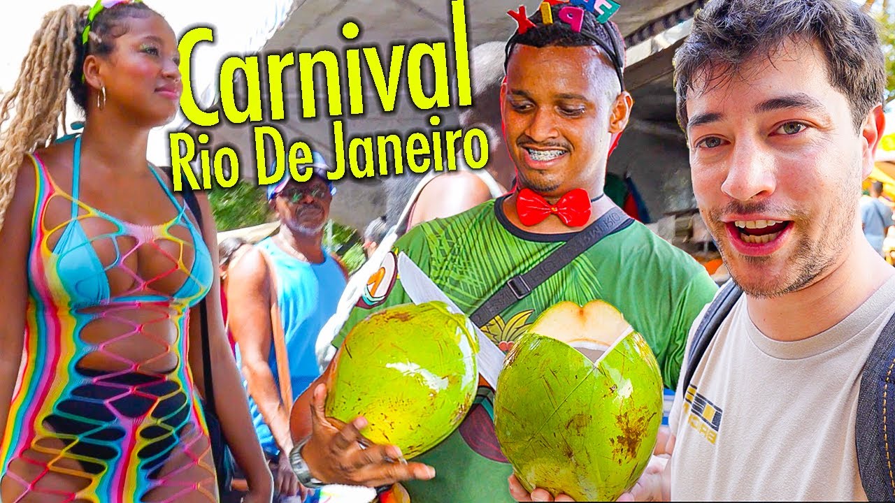Brazil's Carnival Street Food MADNESS 🇧🇷 Rio De Janeiro ...