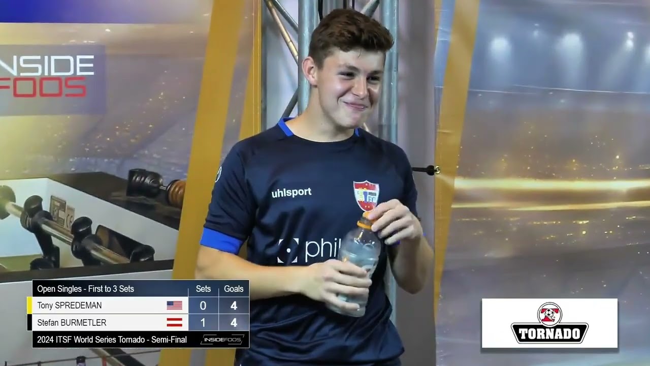 С. Бурметлер против Т. Спредемана - мужчины, одиночный разряд - полуфинал - ITSF World Series Tor...