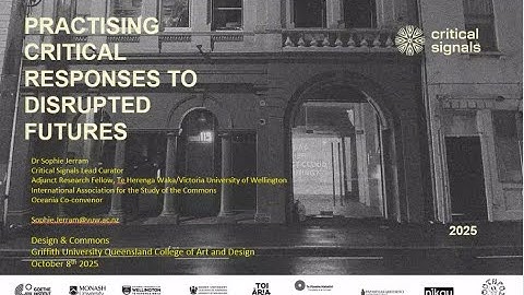 IASC Oceania: Designing Commons for Rapid Change with Dr Sophie Jerram