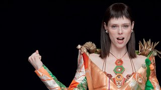 COCO ROCHA for Harper's Bazaar UA  Backstage video