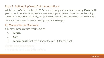 How to Use Data Annotations for Multiple 1:1 Relationships in EF Core 3.1.7