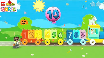 LEGO Duplo World - Learn Numbers 1 2 3 | Kids Game 