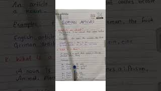German Articles Made EASY! Part 1, DER, DIE, DAS | EIN, EINE & KEIN | A1 German Grammar