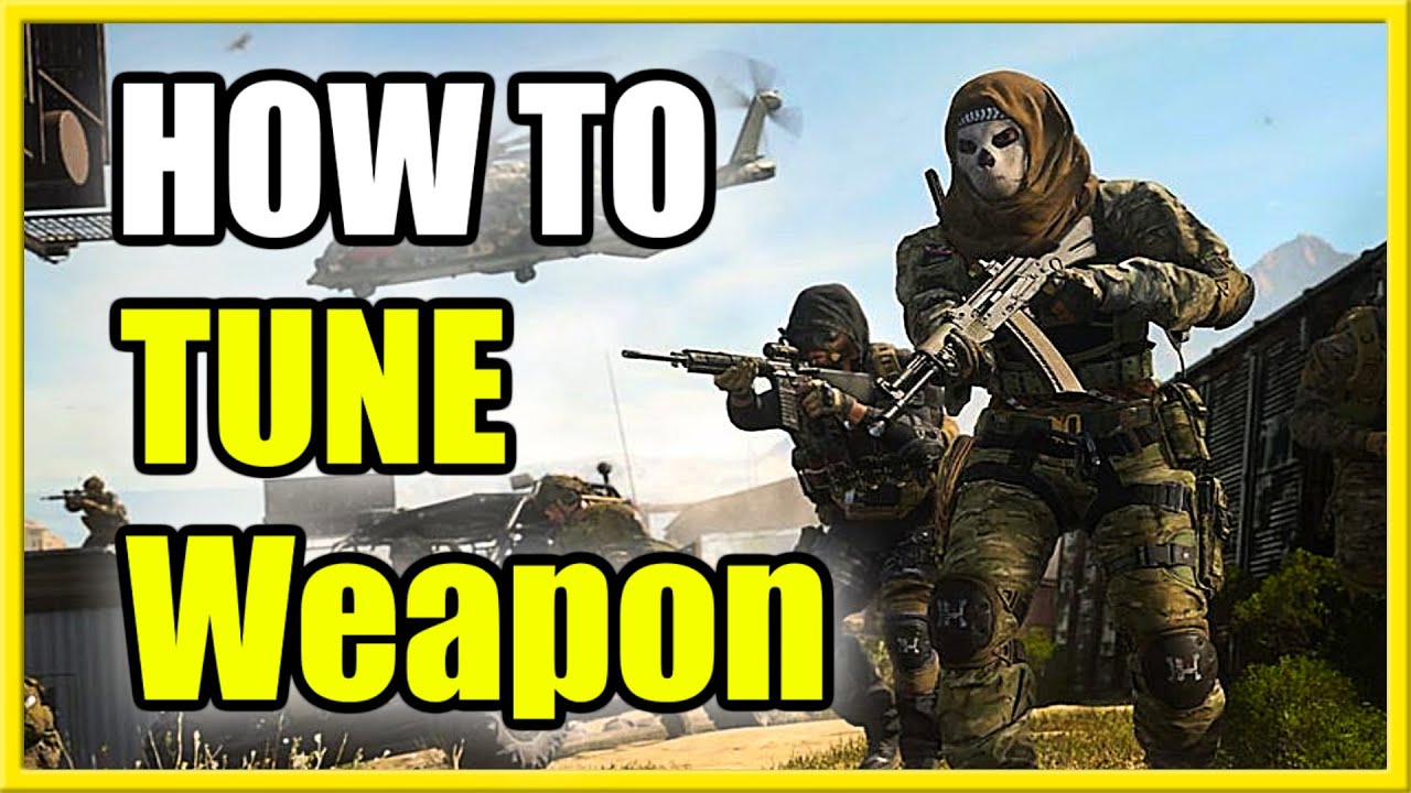 How to TUNE WEAPON in Warzone 2 & Attachments (Easy Method) YouTube