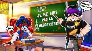 Learning FRENCH to AUICIQ on Murder Mystery 2😎 (FUNNY MOMENT)
