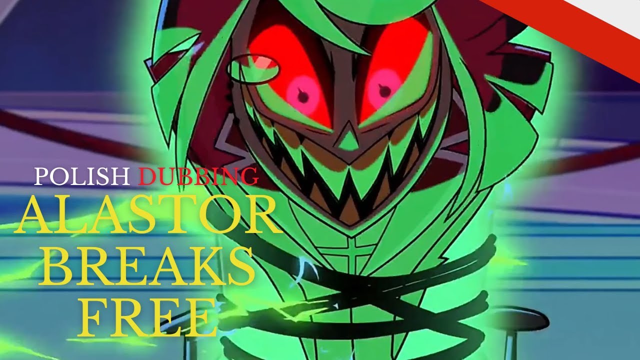 Alastor Breaks Free PO POLSKU | Hazbin Hotel Clip