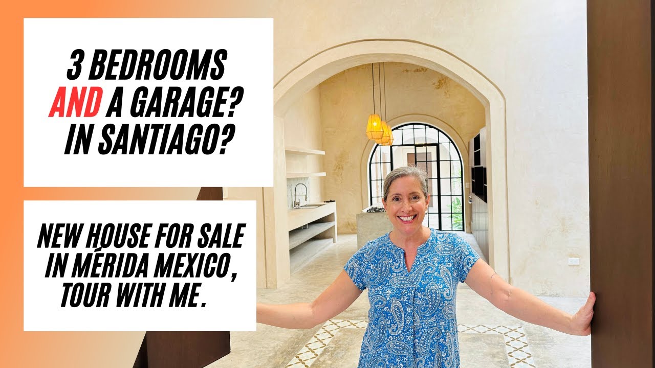 Продаётся новый дом в Мериде, Мексика. Отправляйтесь на экскурсию вместе со мной!