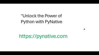 Level Up Your Python Game with PyNative Insights