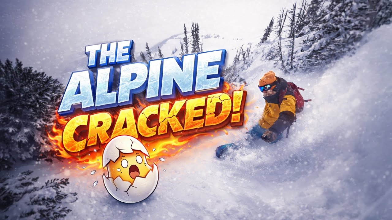 Альпийский хребет треснул!