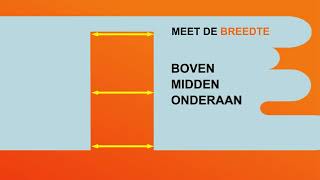 Hoe meet ik een deuropening? - Houtshop Van der Gucht