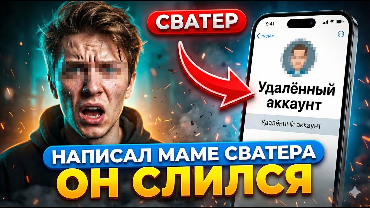 Я написал МАМЕ сватера — и он УДАЛИЛ все соцсети, СКАМЕР СПАЛИЛСЯ