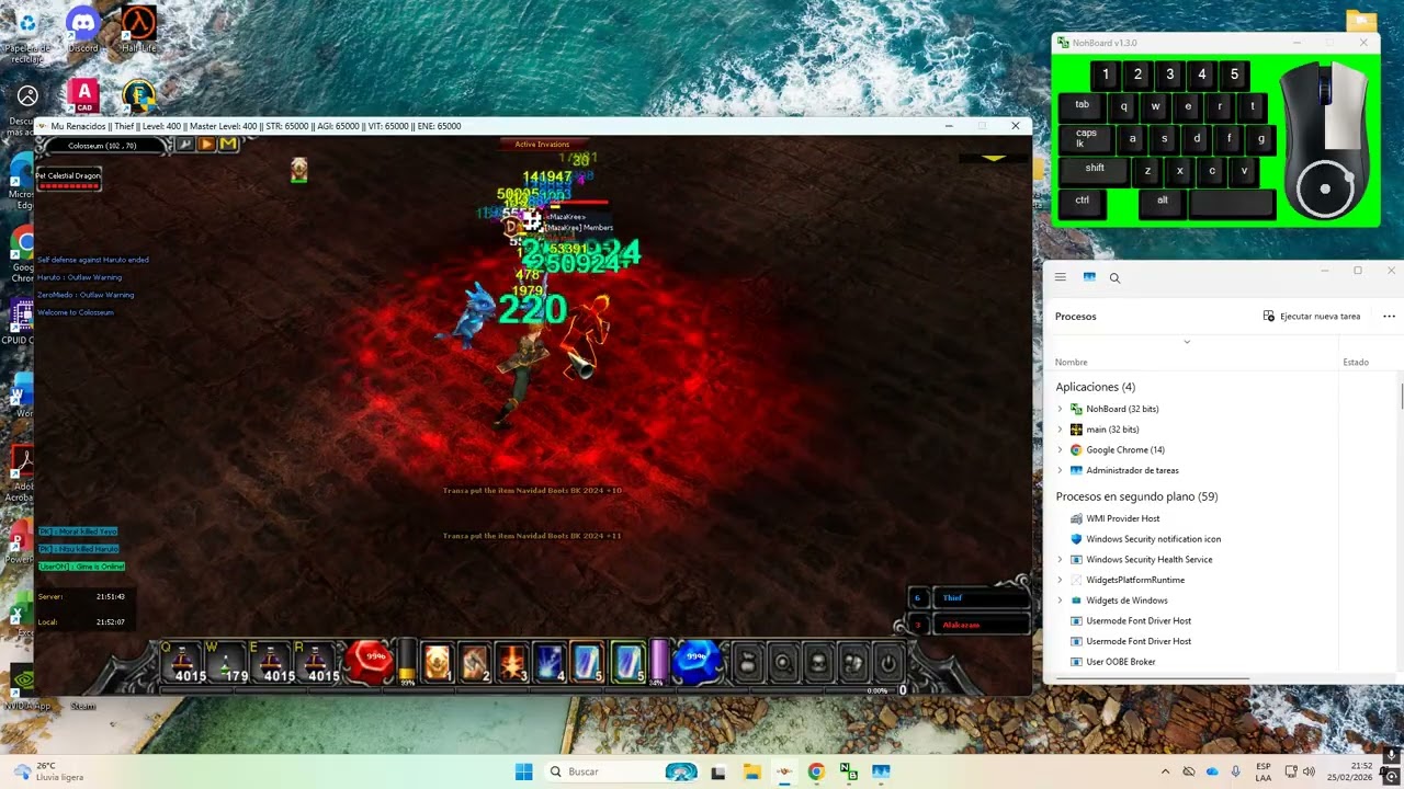 Thief vs Alakazam Mu Renacidos