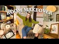 Cozy Hobby Room MAKEOVER! 🧠✨🎨 (thrifting, crafting & cozy reading)