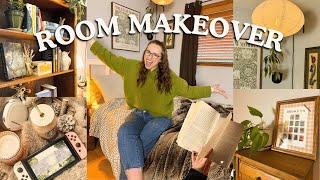 Cozy Hobby Room MAKEOVER! 🧠✨🎨 (thrifting, crafting & cozy reading)