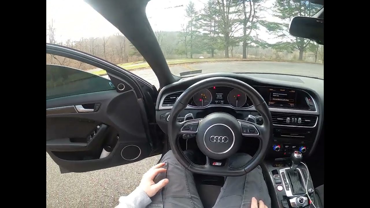POV: 2014 Audi S4 ASMR drive
