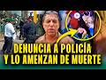 Periodista es amenazado tras denunciar presunto robo por parte de un policía