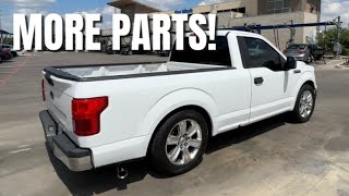 EXHAUST AND NEW BUMPER ON THE F150!